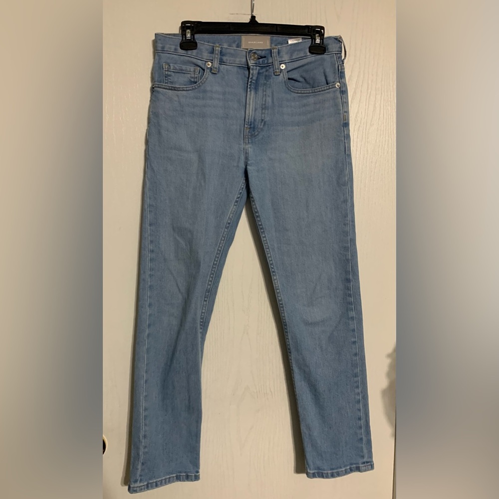 Everlane Boyfriend Jeans in Light Blue